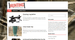 Desktop Screenshot of huntinghangout.com